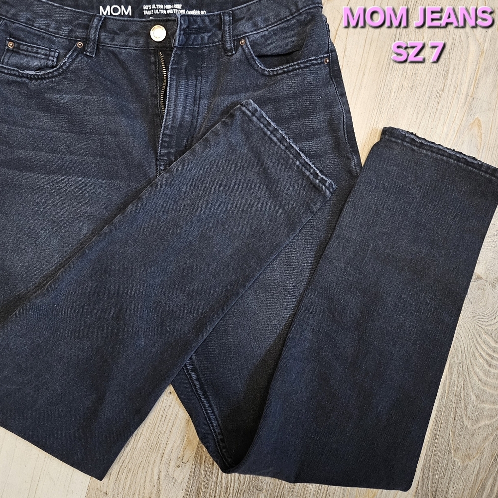 90's Dark Blue MOM JEANS SZ 7 BUNDLE 3 JEANS FOR ONLY $50